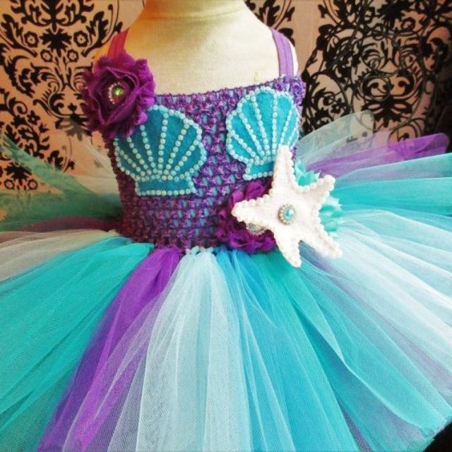 Mermaid tutu dress for your little ones 