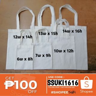 Personalized NAME Canvas Tote Bag #9