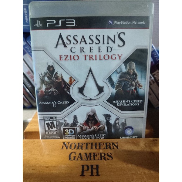 Assassins Creed Ezio Trilogy - 3 games (PS3 game) | Shopee Philippines