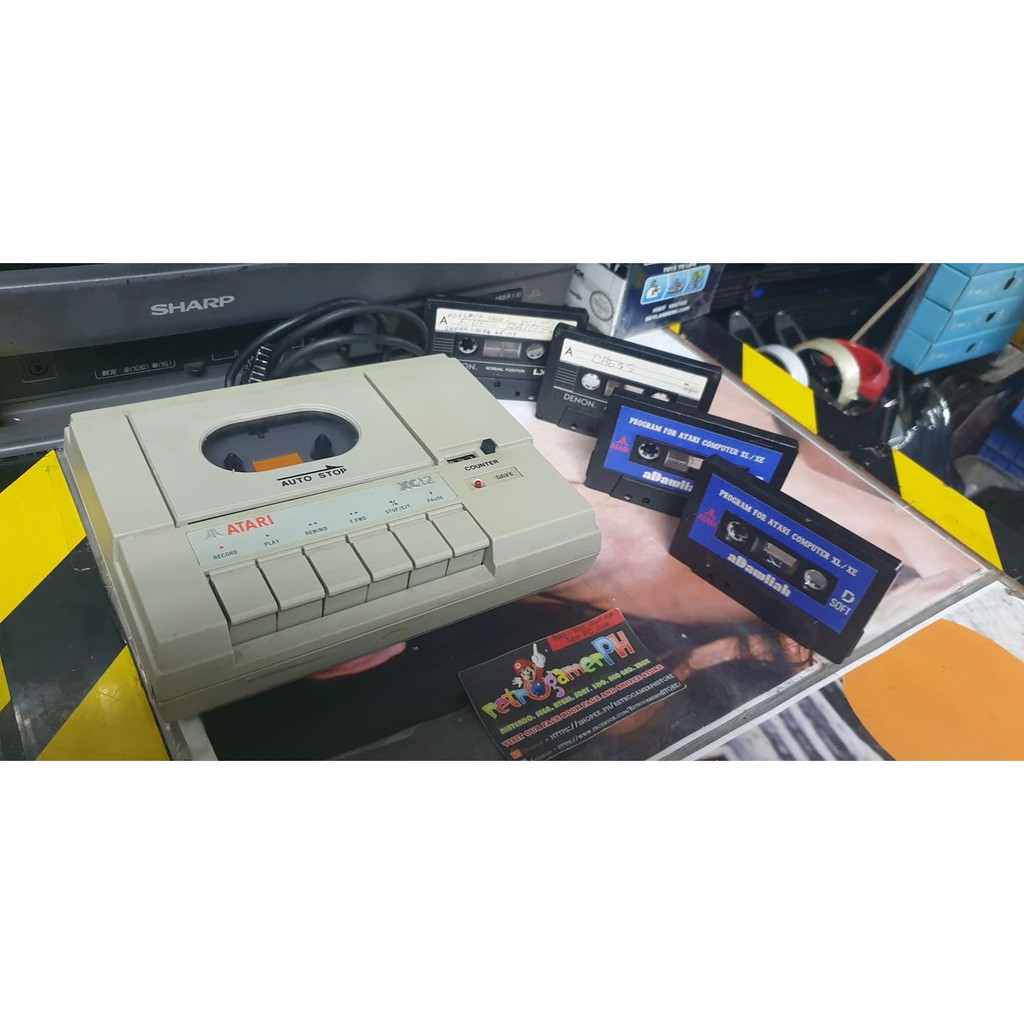 Atari XC12 Tape Cassette Program Recorder for Atari XE 800XL 600XL 800