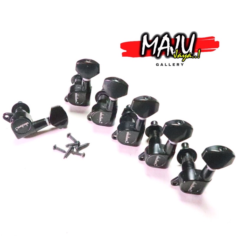 6l Electric Guitar jackson reverse headstock pegs tuning machine Dryer