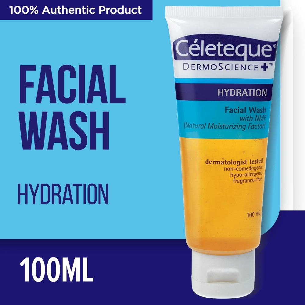 Céleteque® Hydration Facial Wash 100mL Shopee Philippines