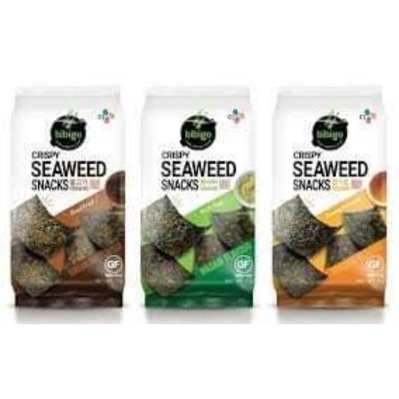 BIBIGO SEAWEEDS BY 3'S WASABI, ORIGINAL & BBQ Shopee Philippines