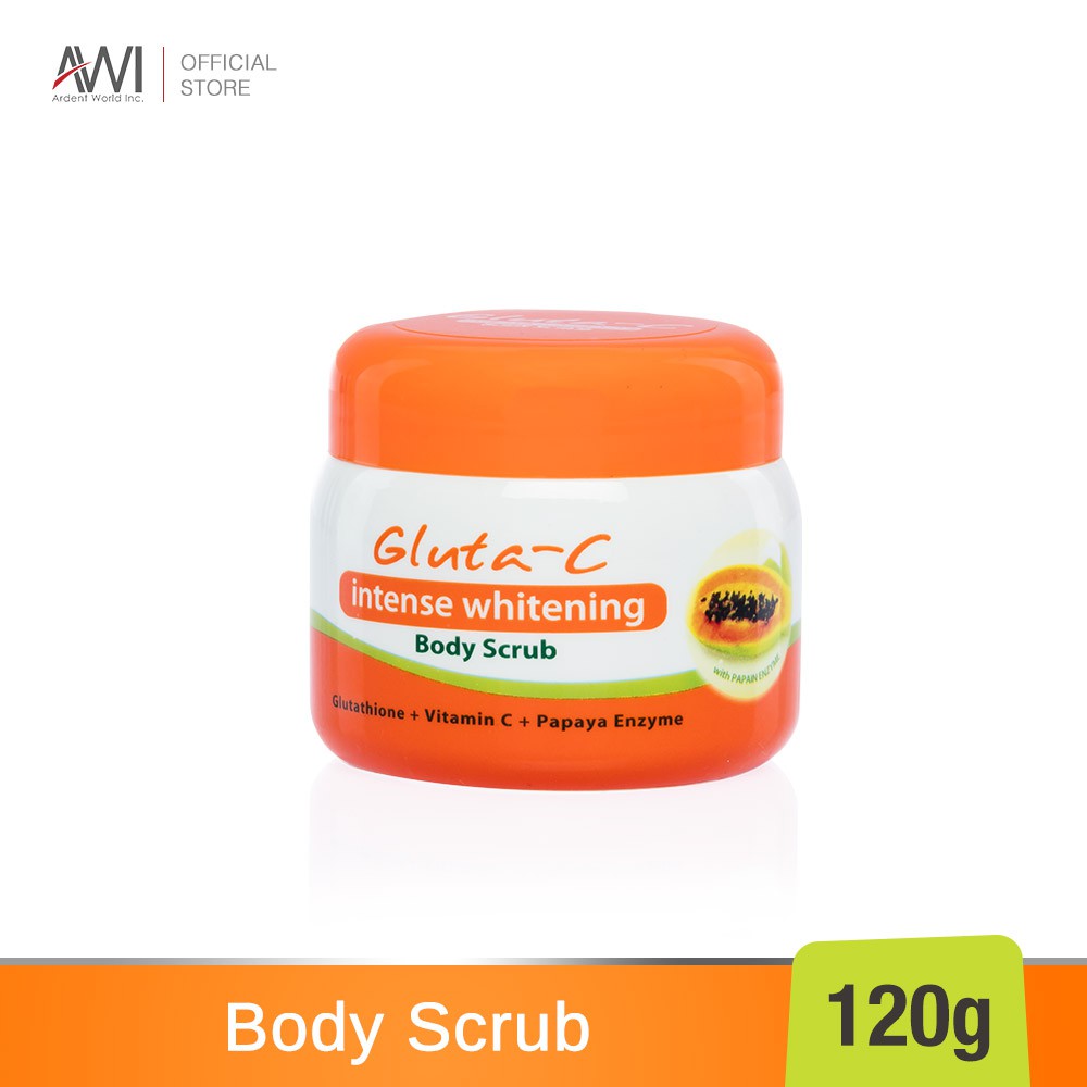 GlutaC Intense Whitening Body Scrub (w/ Natural Papaya Enzymes