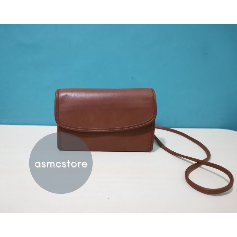 Coach Vintage Envelope Swing Wallet Clutch Crossbody Bag #4873 | Shopee  Philippines