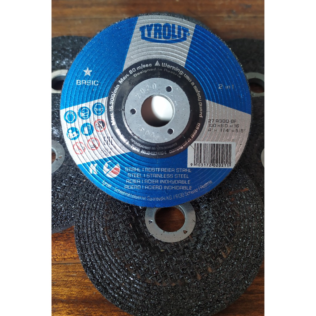 ORIGINAL TYROLIT Grinding Wheels and CutOff Wheels 4" Shopee Philippines
