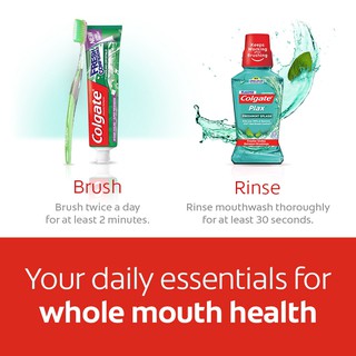 Colgate Plax Antibacterial Mouthwash Freshmint Splash 500mL #8