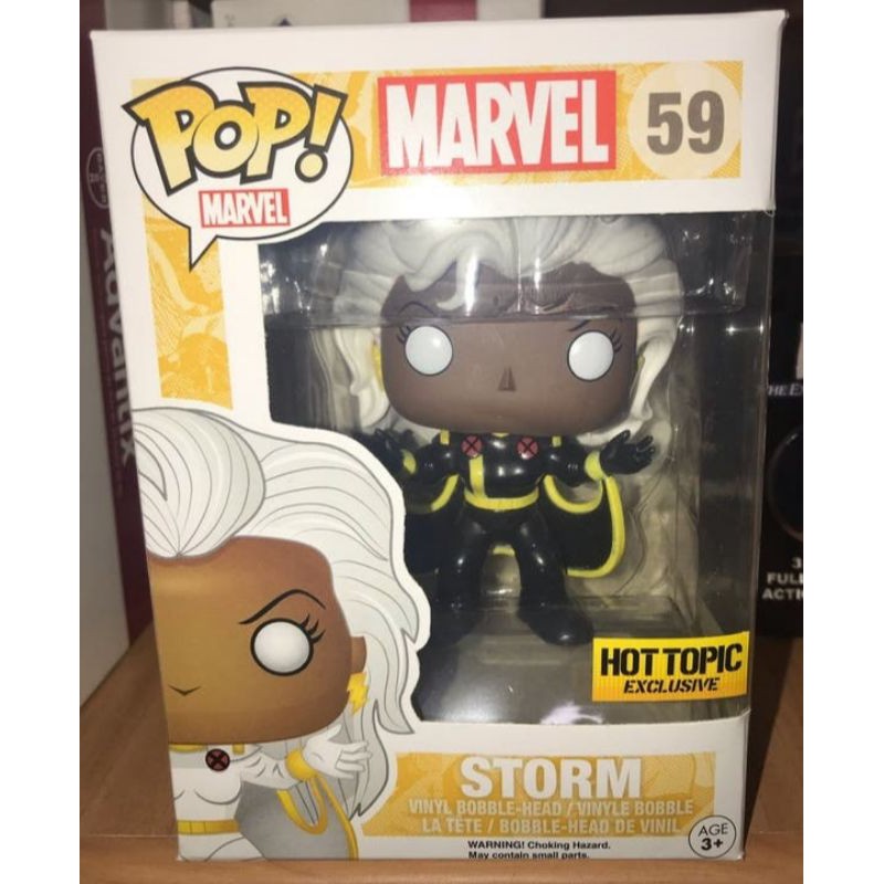 Storm (hot Topic) - Marvel X-men Funko Pop! - Authentic With Protector 