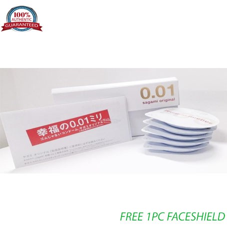 Sagami Original 001 Ultra Thin Condom 0.01mm Safe Protection