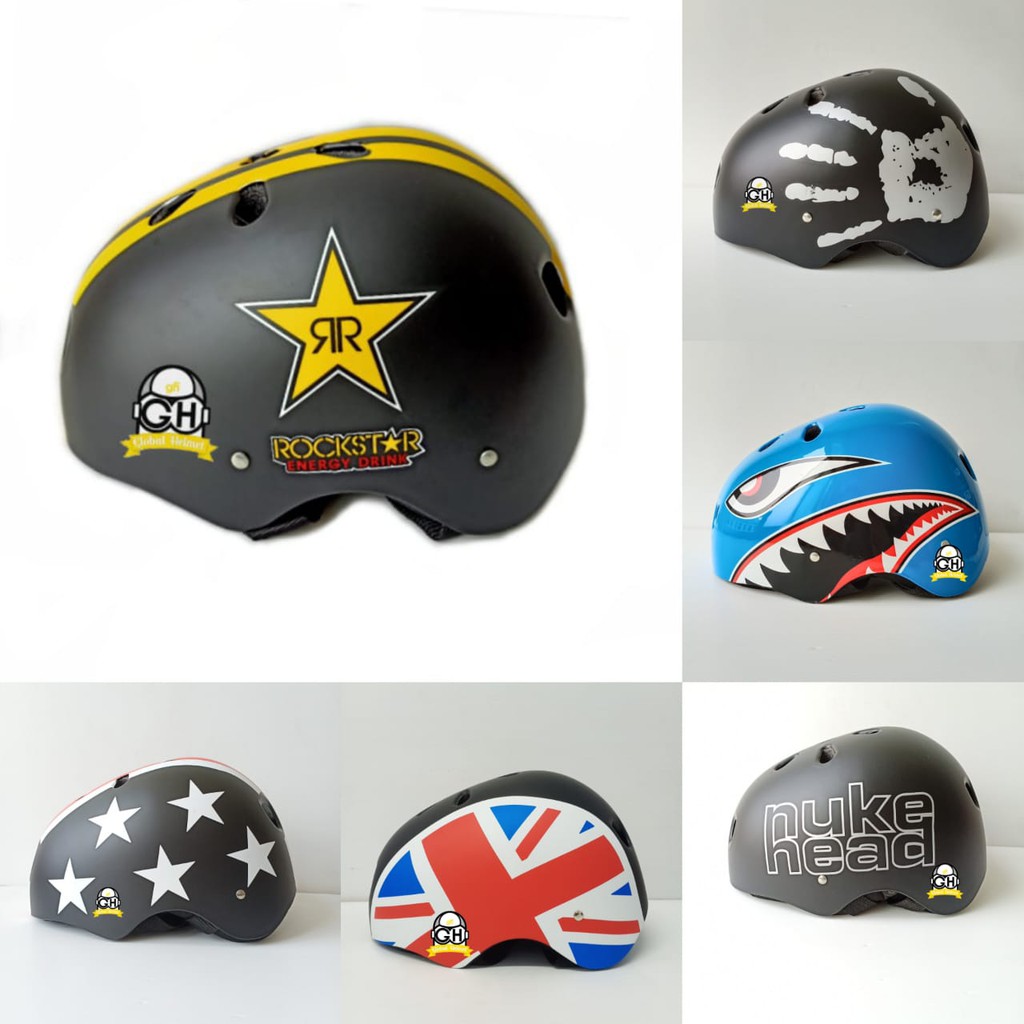 rockstar bmx helmet
