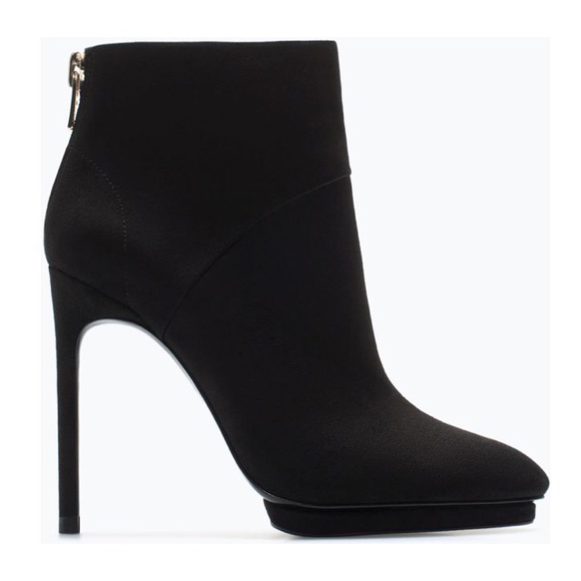 zara suede boots