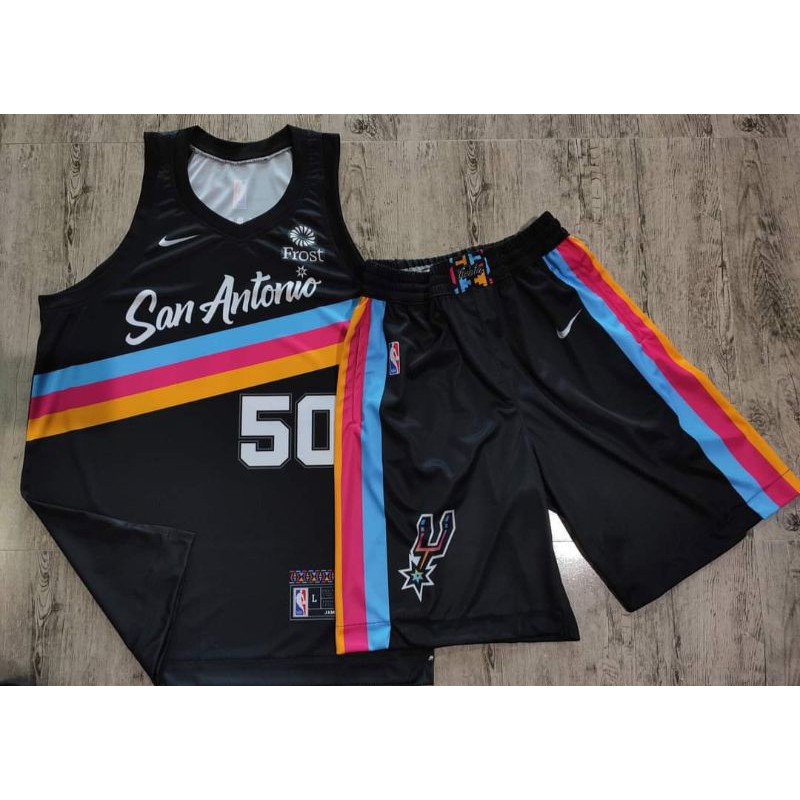 San Antonio Spurs Fiesta Nba 2020 2021 Jersey Shopee Philippines