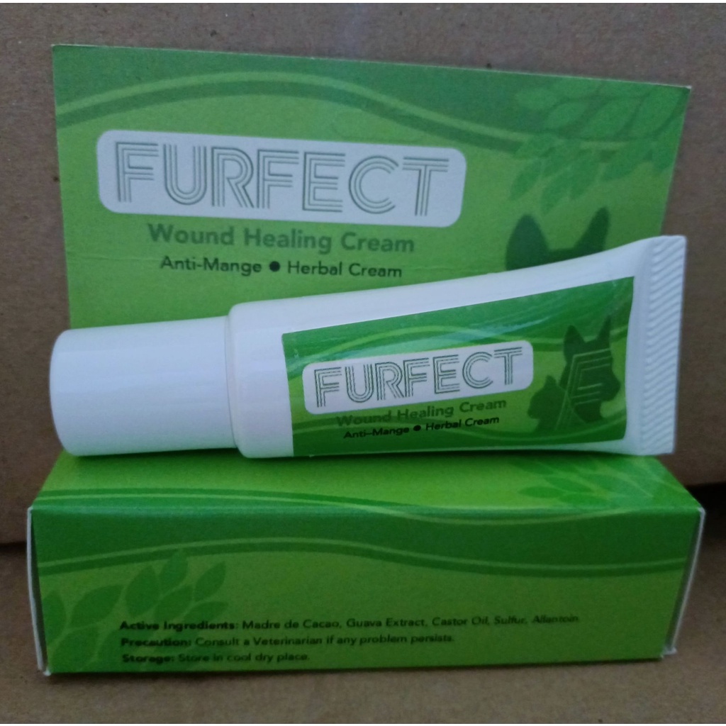 Furfect Wound Healing Cream (AntiMange Herbal for your cats and dogs