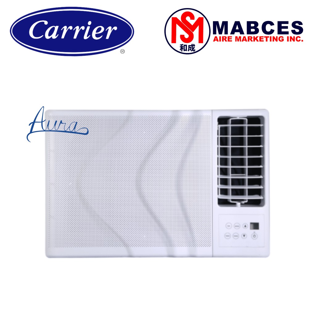 Carrier 1hp aura window type inverter aircon wcarj009eev shopee