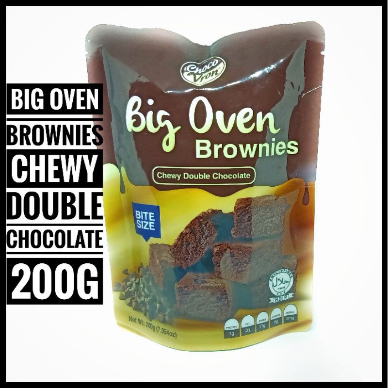 Big Oven Brownies Bite Size 200g Shopee Philippines