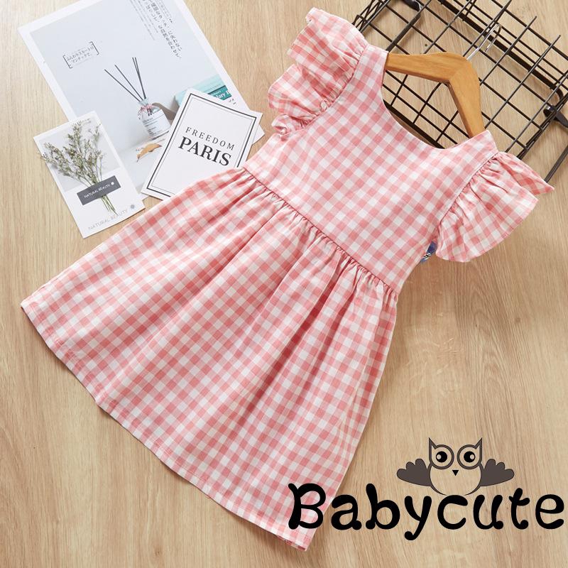 baby girl buffalo plaid dress