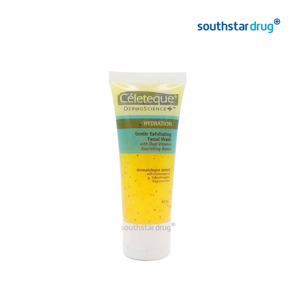 Celeteque Gentle Exfoliating Facial Wash 60 ml Shopee Philippines