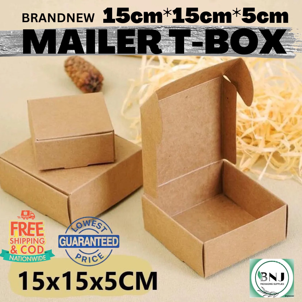 BNJ Carton mailer box corrugated packaging Kraft Lowest price/ Brown