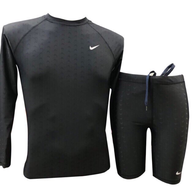 nike swim rash top