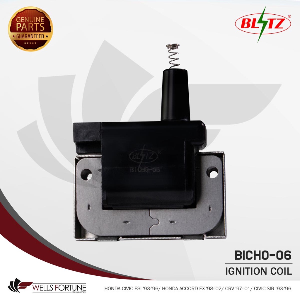 HONDA CIVIC ESI 9396" HONDA ACCORD EX 9802" CRV 9701" CIVIC SIR 9396" BLITZ IGNITION COIL