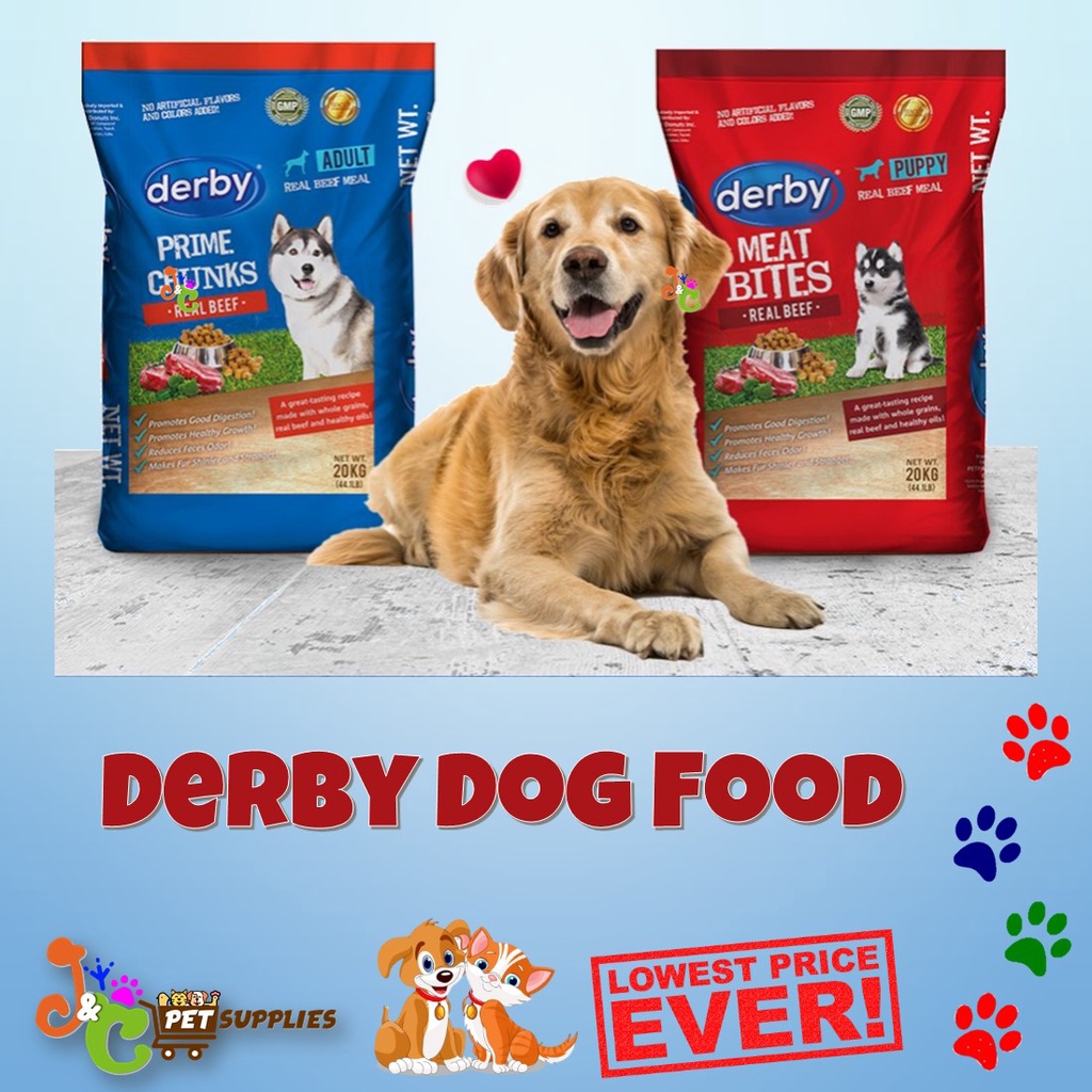 Derby Dogfood for Puppy and Adult Repacked 1kg Shopee Philippines