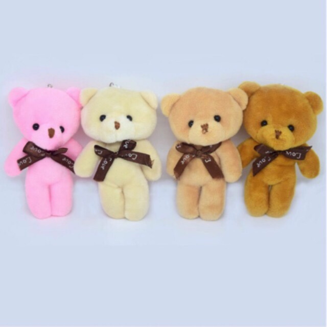 Babyhug 100% Cotton Knit Teddy Bear Polka Dot & Bow Printed Bloomers Pack of 3 - White & Red main image 0