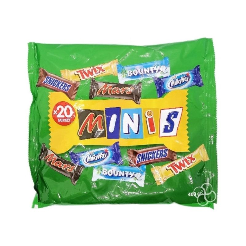 Mars Minis Mixed Chocolate 400g | Shopee Philippines