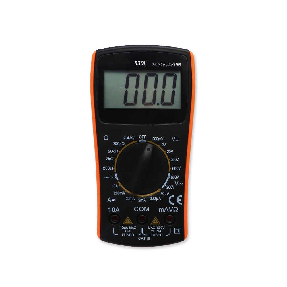 SHAHE New LCD Digital Multimeter 2000 Counst AC DC Electric Handheld