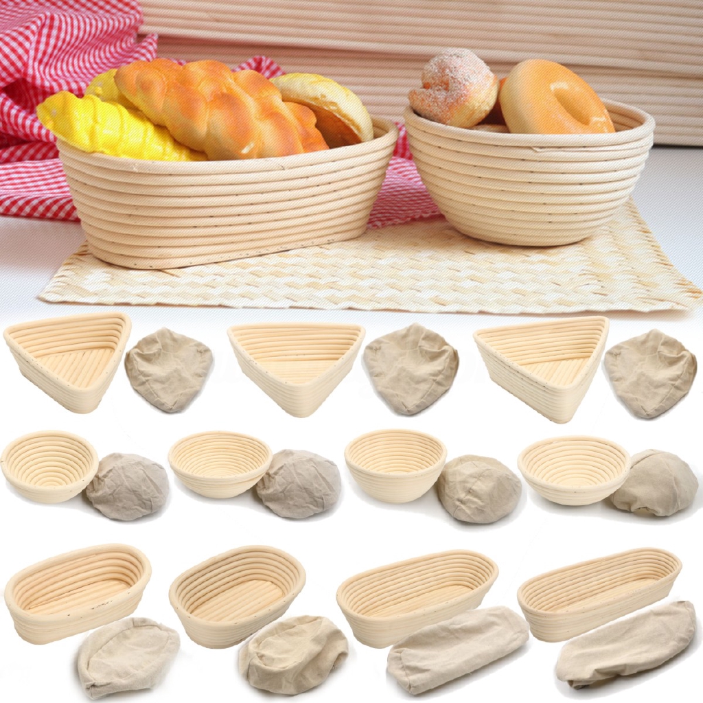 MultiSize Bread Proving Basket Dough Proofing Basket Shopee Philippines
