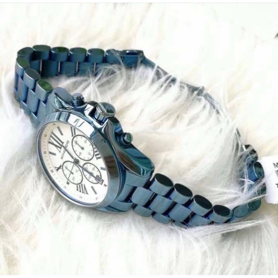 MK6488 Michael Kors Bradshaw Ocean Blue Chronograph Watch 42mm 