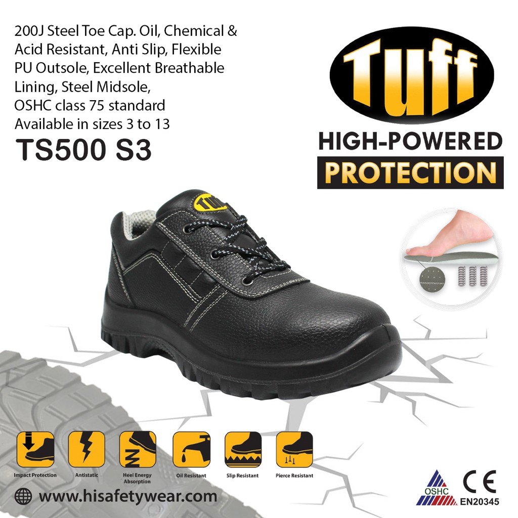 TUFF SAFETY SHOES TS500 S3 Shopee Philippines