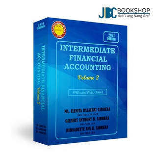 Intermediate Financial Accounting Volume 2 2021 by Cabrera