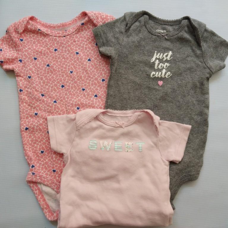 carters girl onesies