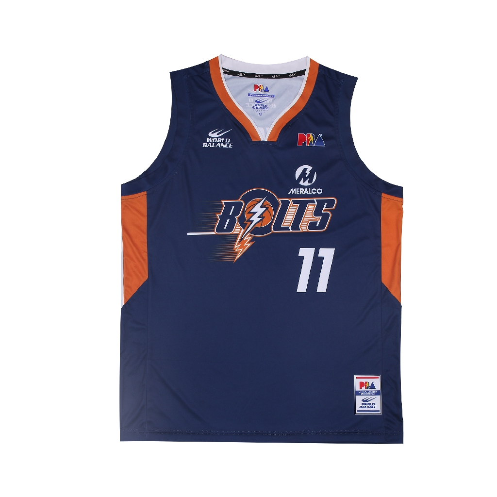 meralco bolts jersey