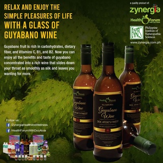 Guyabano Wine Health Supplements Prices And Online Deals Health Personal Care Sept 21 Shopee Philippines