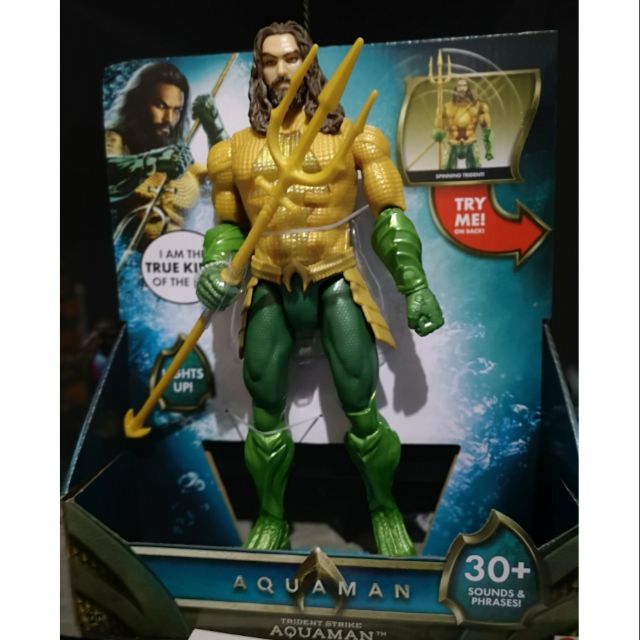 aquaman trident strike figure