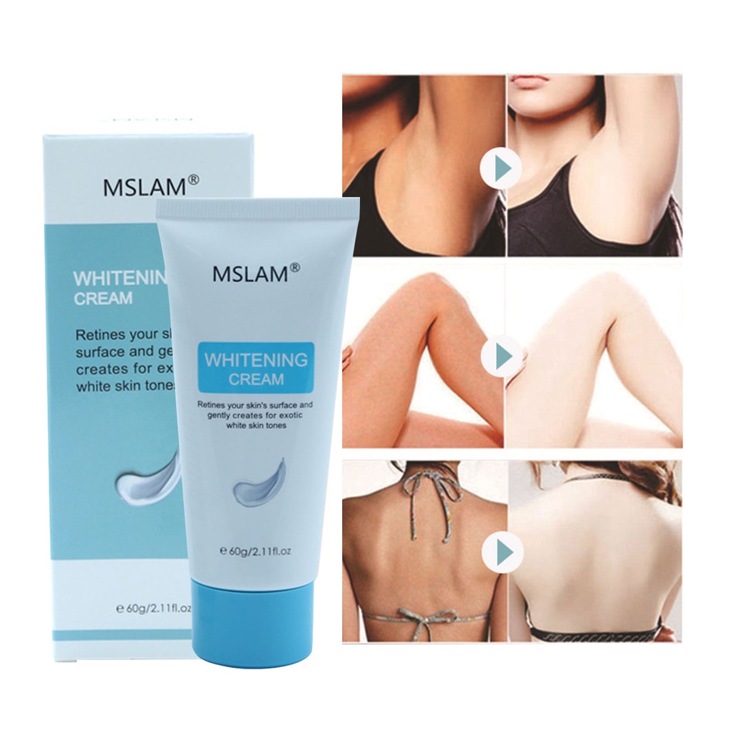 MSLAM Body Creams Armpit Whitening Cream Between Legs Knees Private