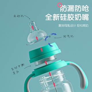 180ML/240ML/300MLCloser To Nature 9oz PP Tinted Feeding Bottle (Twin Pack) Baby Bottle #7