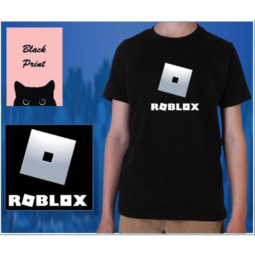 Roblox Black Shirt For Adult and Kids Unisex I Roblox shirt | Shopee ...