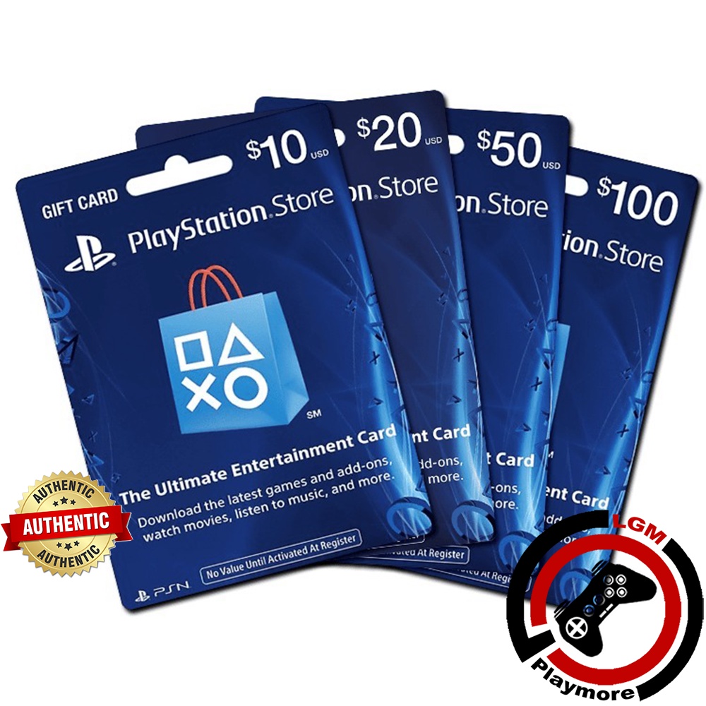 PSN PlayStation Network Gift Codes (US/SG/HK)