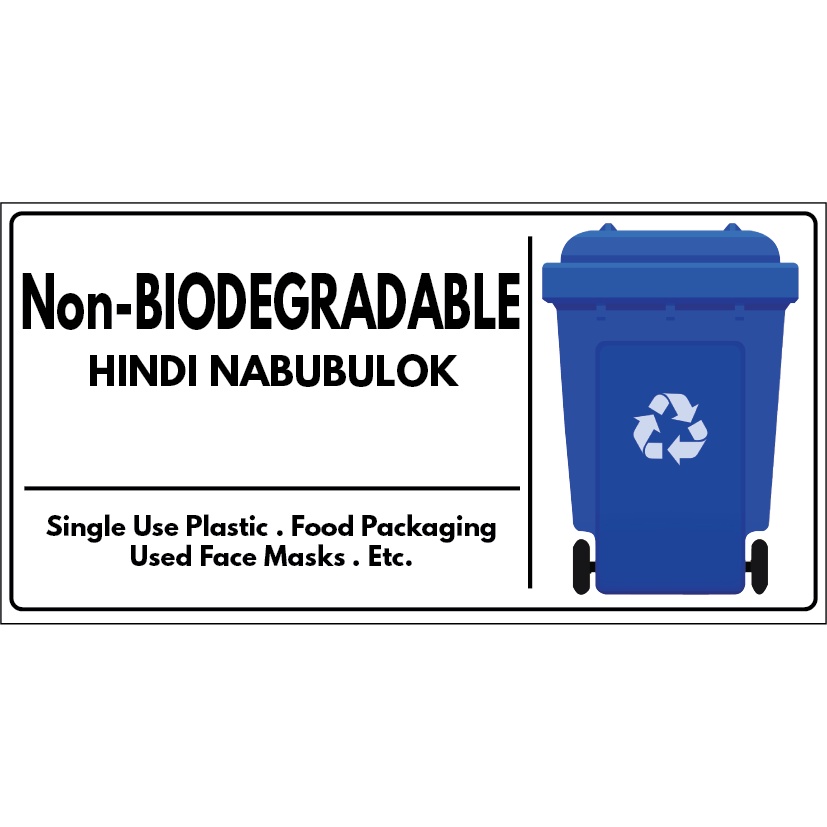 Printable Waste Segregation Signage Ubicaciondepersonas cdmx gob mx
