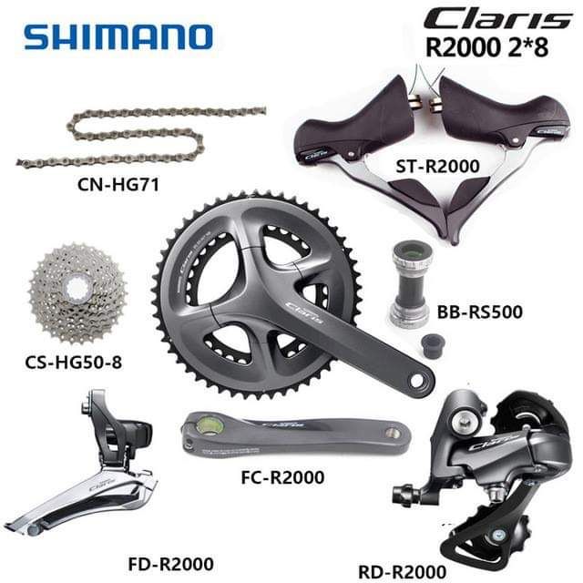 shimano claris groupset for sale