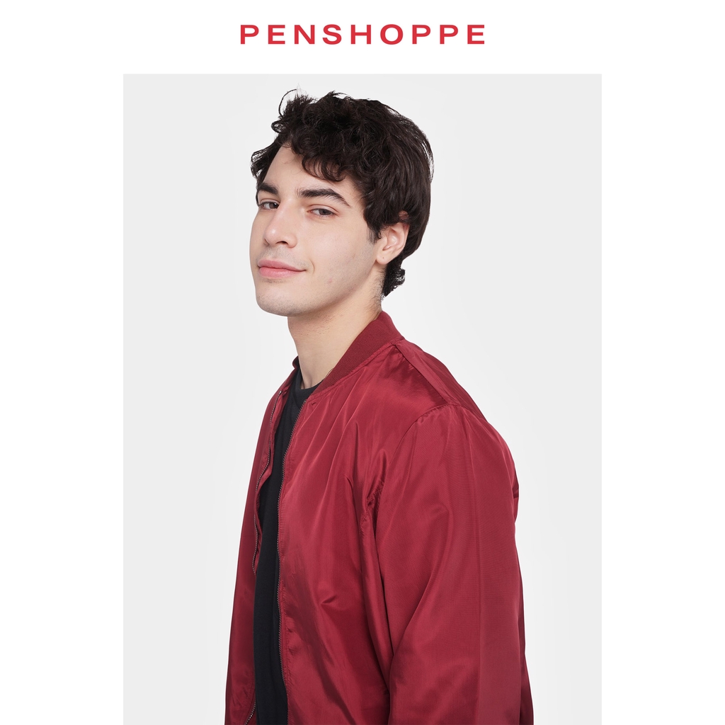 penshoppe red jacket