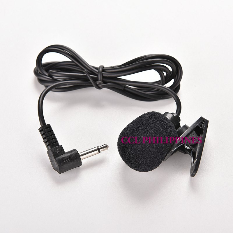 CCL PH 3.5mm Mini Studio Speech Mic Microphone Clip On Lapel For PC Desktop Notebook Computer