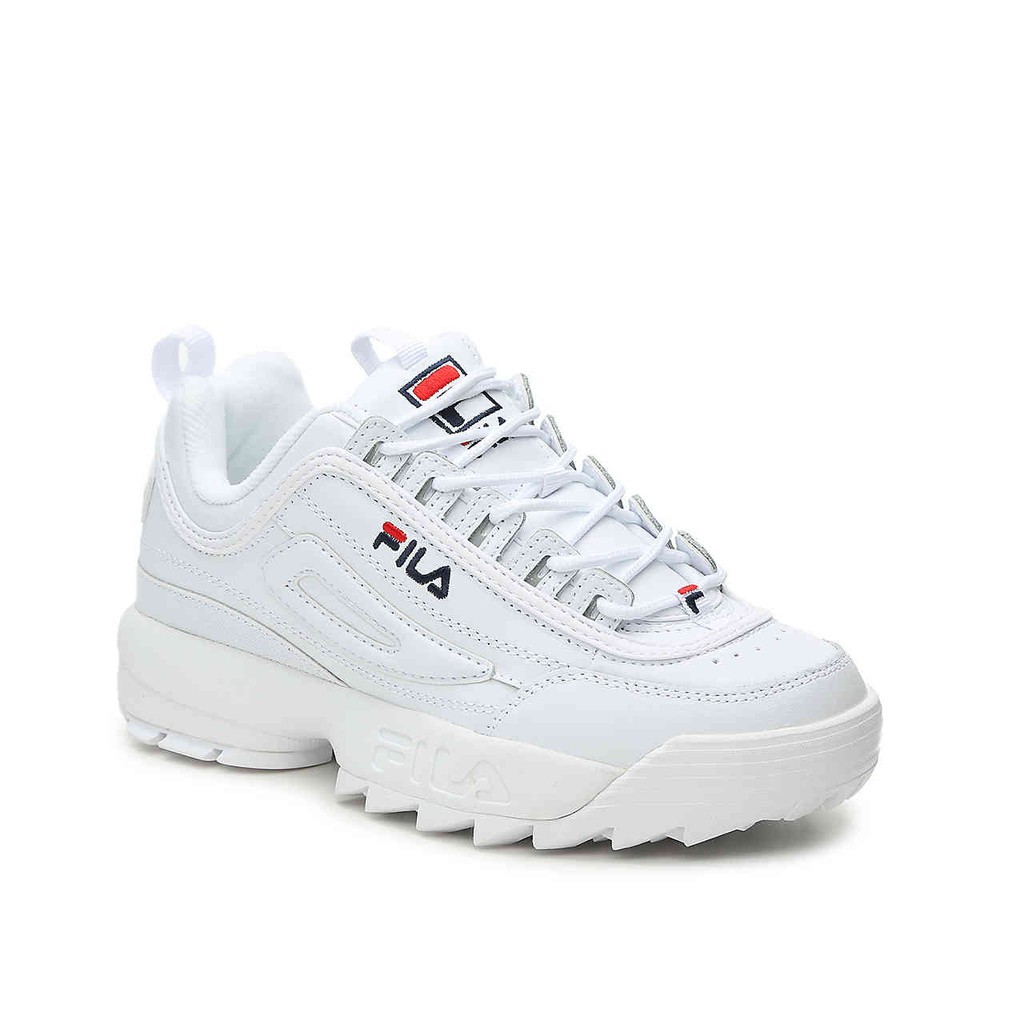 fila disruptor 2 all white