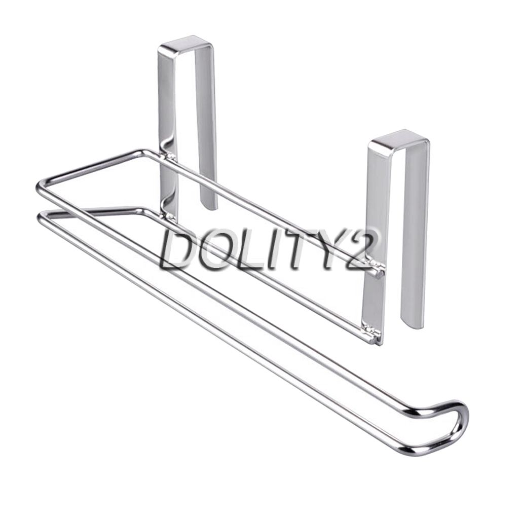 Kitchen Roll Holder Under Cabinet Stainless Metal Toilet Pa
