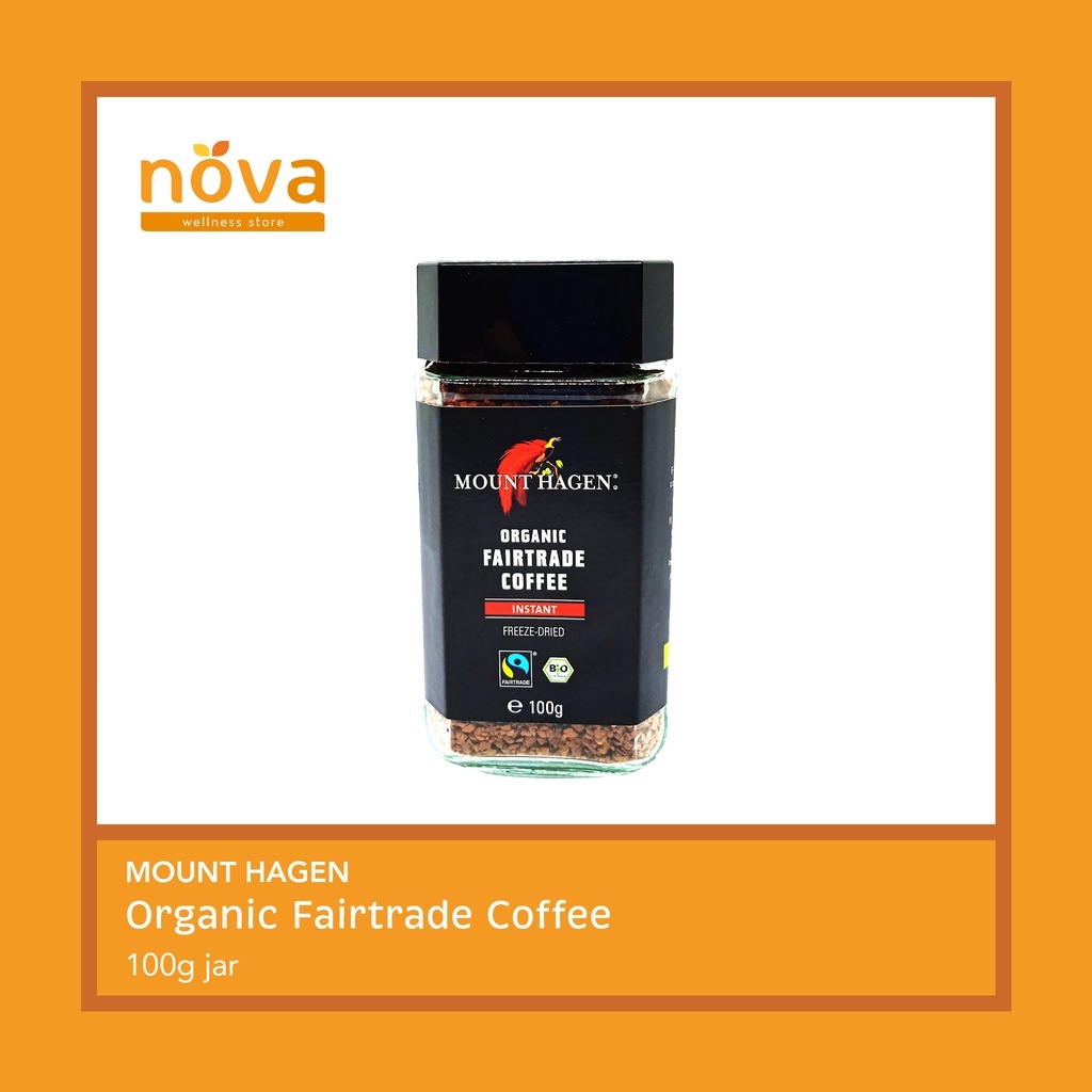 Mount Hagen Organic Fairtrade Coffee 100g (jar) Shopee Philippines
