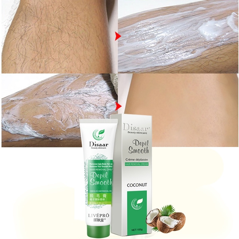 100g Body Hair Removal Cream Hand Leg Hair Loss Depilatory
