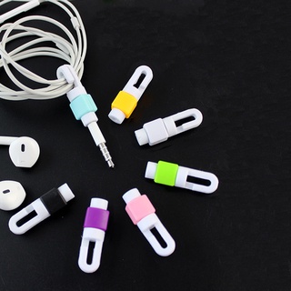 1Pcs USB Charging Cable Prevent Breakage Protector/ Colorful Data Cable Protective Case/ Data Line Management Organizer #2