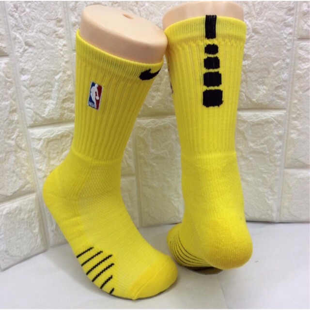 yellow elite socks